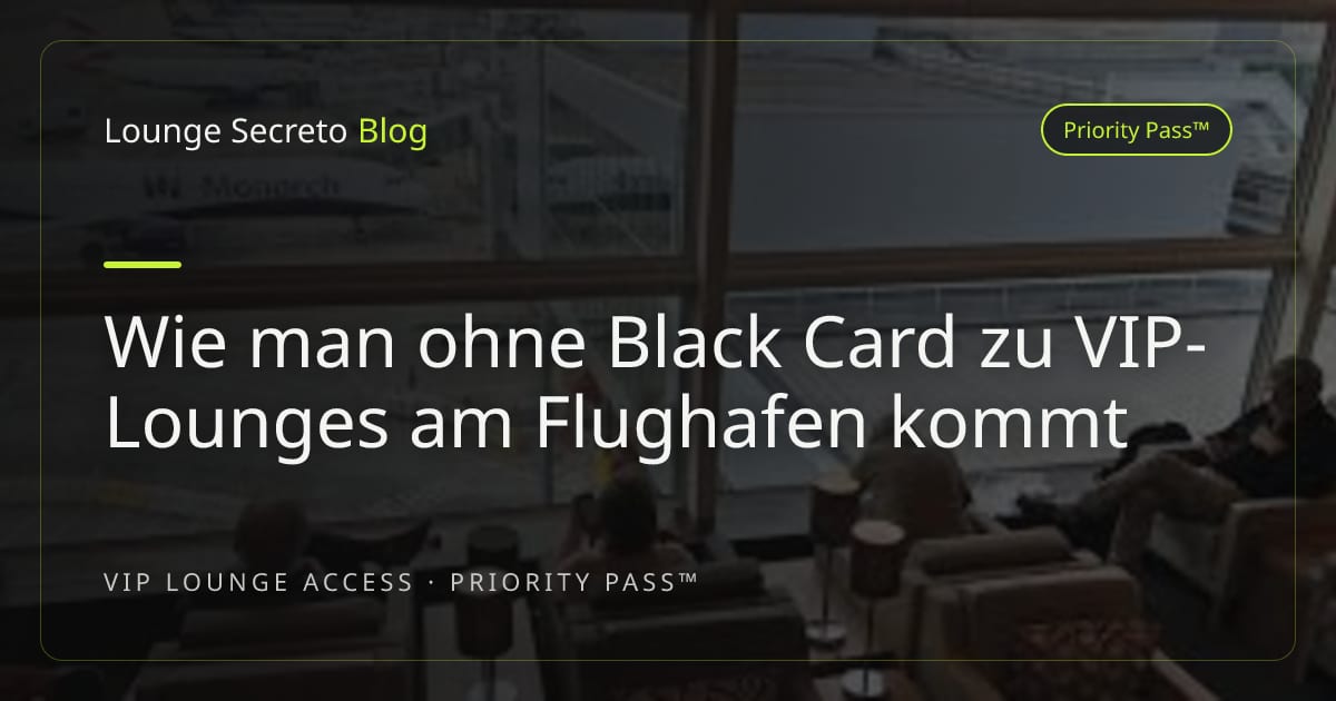 VIP-Lounge am Flughafen mit bequemen Sesseln und sanftem Licht