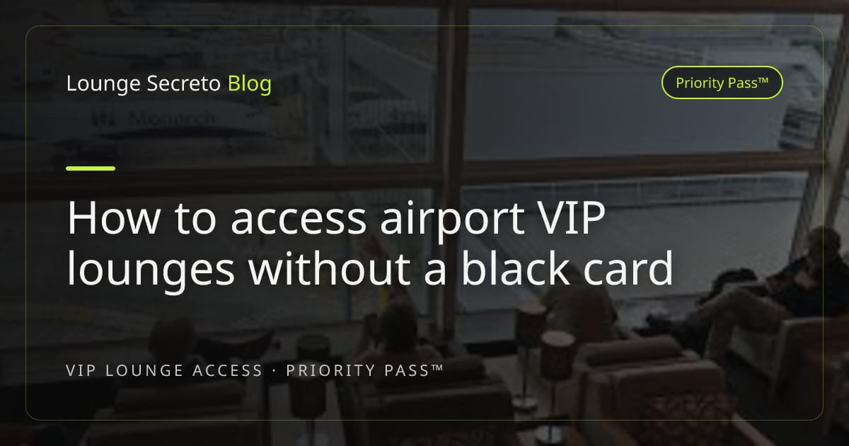 Airport VIP lounge with comfortable armchairs and soft light