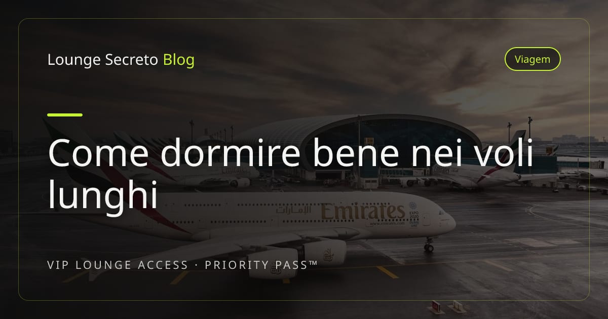 Passeggero che riposa con una mascherina su un sedile dell'aereo
